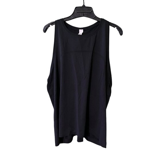 Lululemon Swiftly Tech High Neck Tank 2.0 Race Length Black Womens Athletic Top - Picture 2 of 5